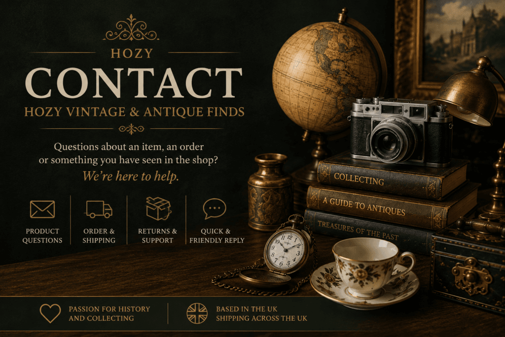 Contact vintage shop UK – Hozy Vintage & Antique Finds